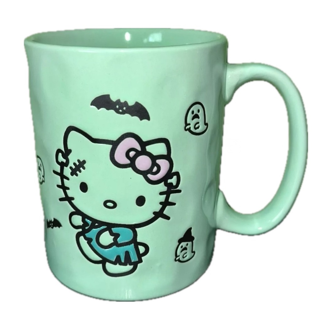 Adorable Hello Kitty Frankenstein mug- Sanrio
17 oz mug.